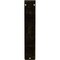 Ekena Millwork Legacy Wrought Iron Bracket, (Triple center brace), Antiqued Pale Gold 2"W x 7 1/2"D x 10"H BKTM02X07X10TLEAPG - alternate 5